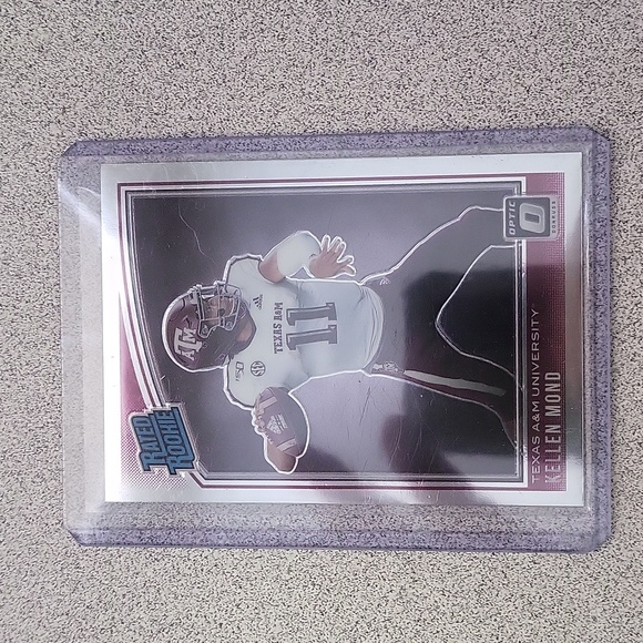 2021 Panini Chronicles Donruss Optics Draft Picks Kellen Mond - Picture 1 of 2